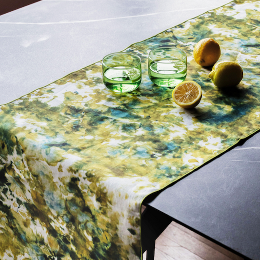 Green Marble Runner