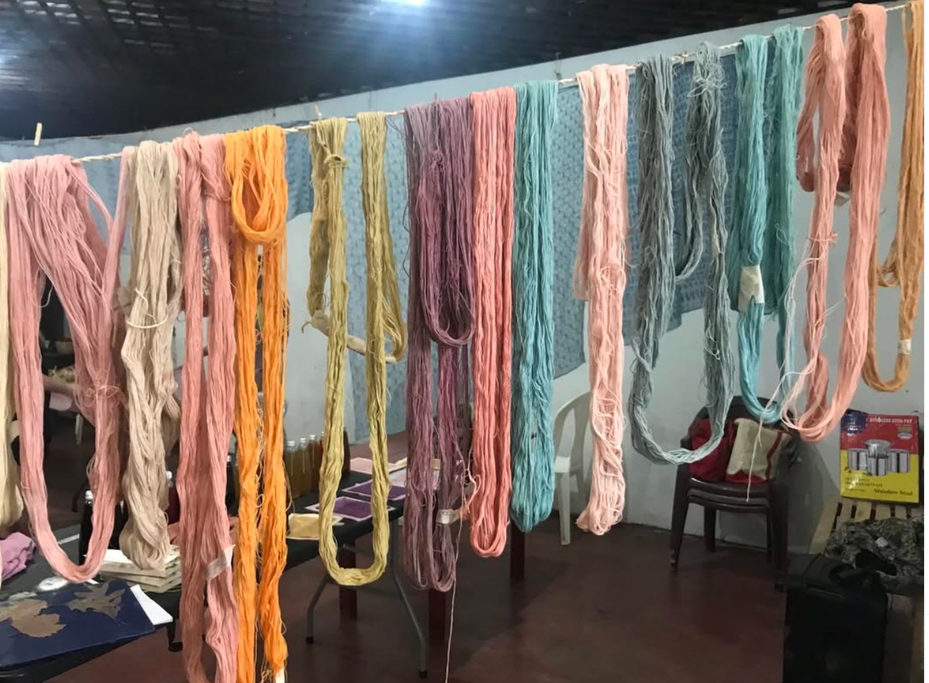 Antigua Pillow- Naturally Dyed Faded Pink