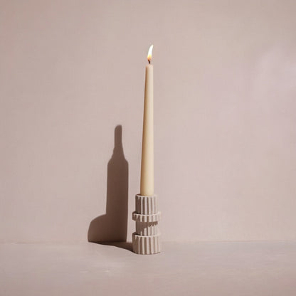 Sandstone Candle Holders