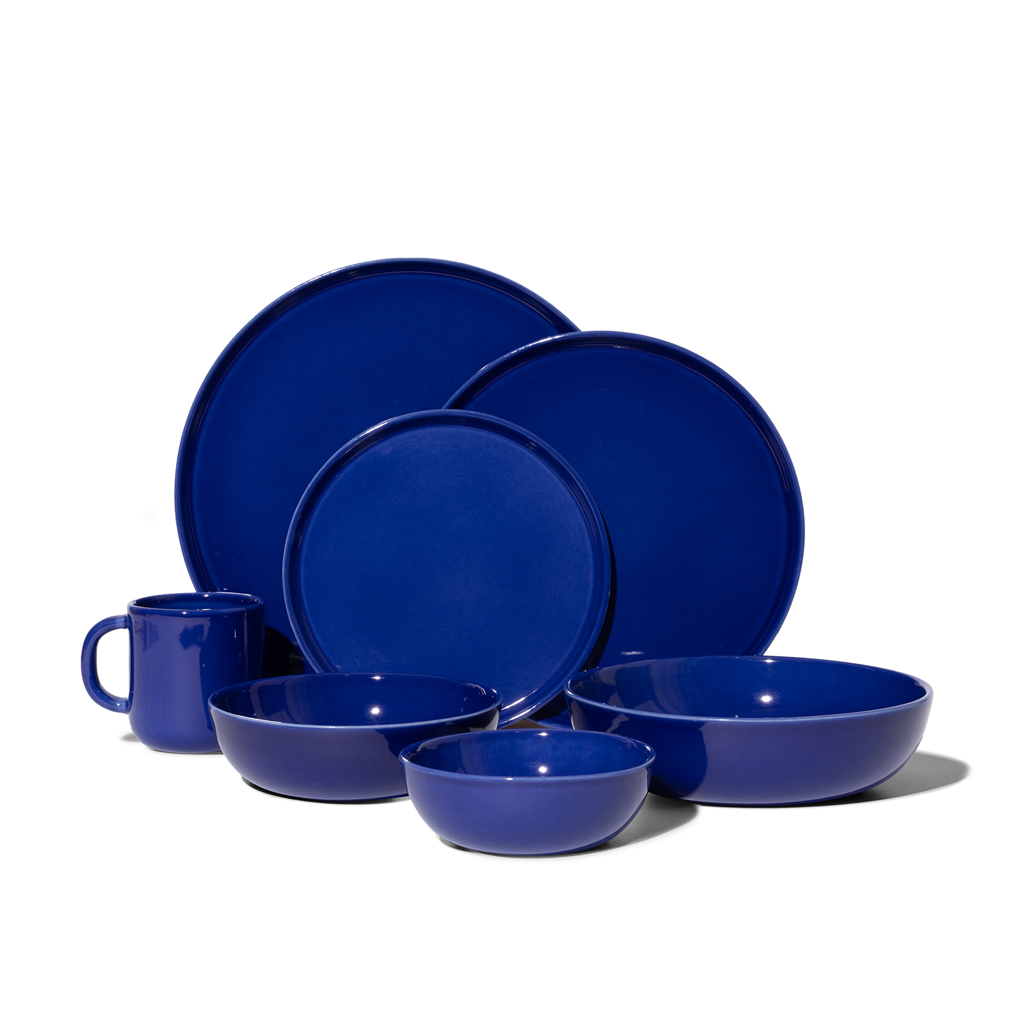 7-Piece Set in Azul