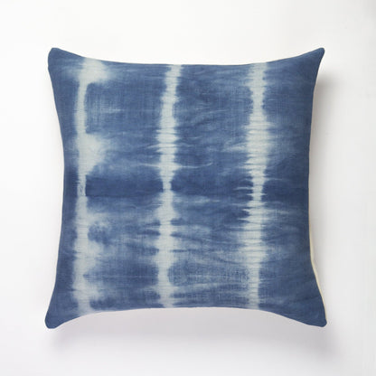 Indigo Shibori Nubby Pillow