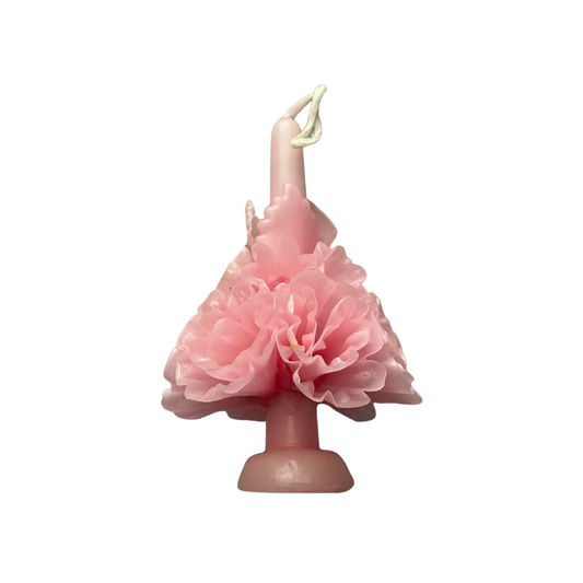 SAPPHIRA FLORAL CANDLE, BLUSH