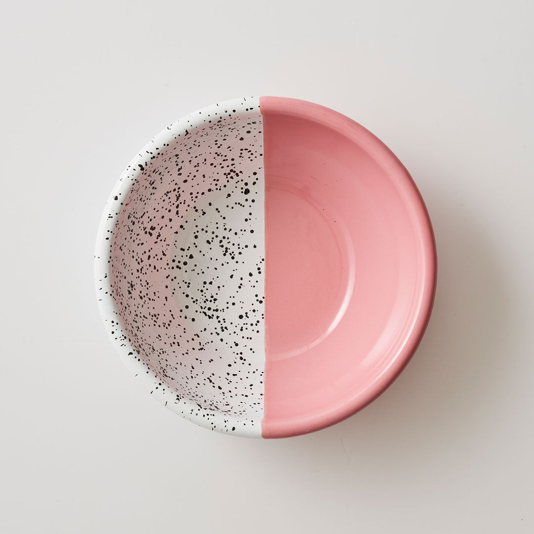 Mind-Pop Small Enamel Serving Bowl