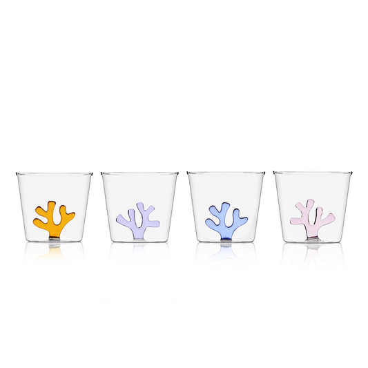 Whimsical Water Tumbler Glasses