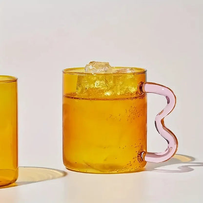 Wavy Glass Mug