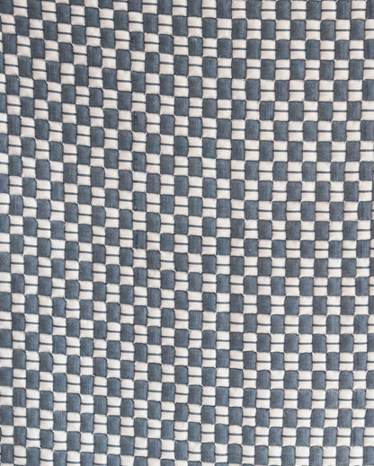 Blue Checkered Sujani Quilt