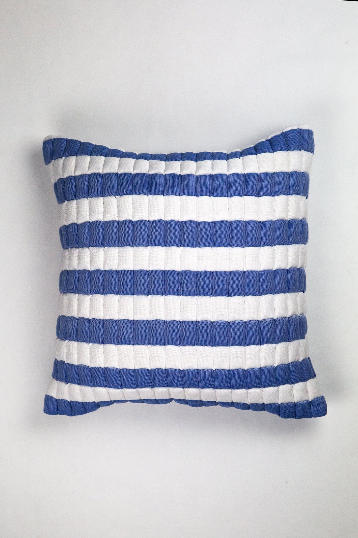 Sujani Striped Quilted Pillow