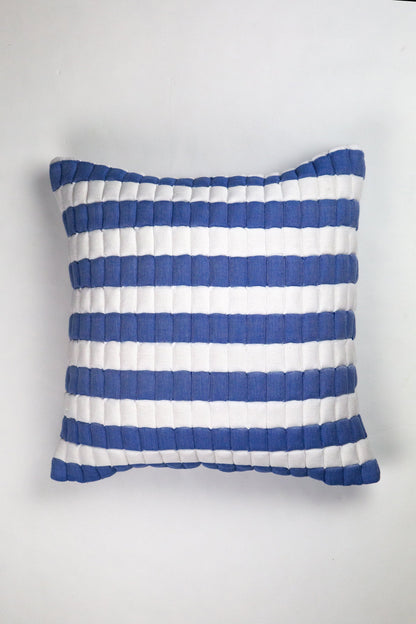 Sujani Striped Quilted Pillow