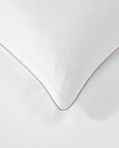 Lumière Luxe Sham Set with Piping