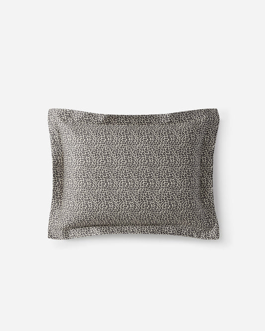 Silky Lyocell Leopard Print Sham Set | Last Chance