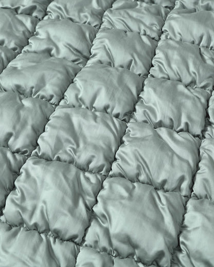 Silky Lyocell Puff Comforter Bundle