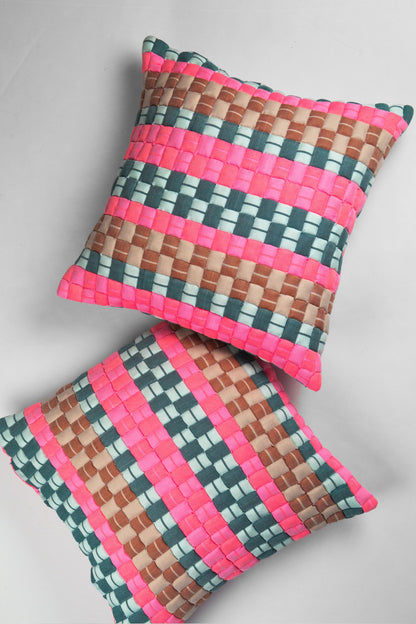 Backordered: Sujani Quilted Pillow — Multi