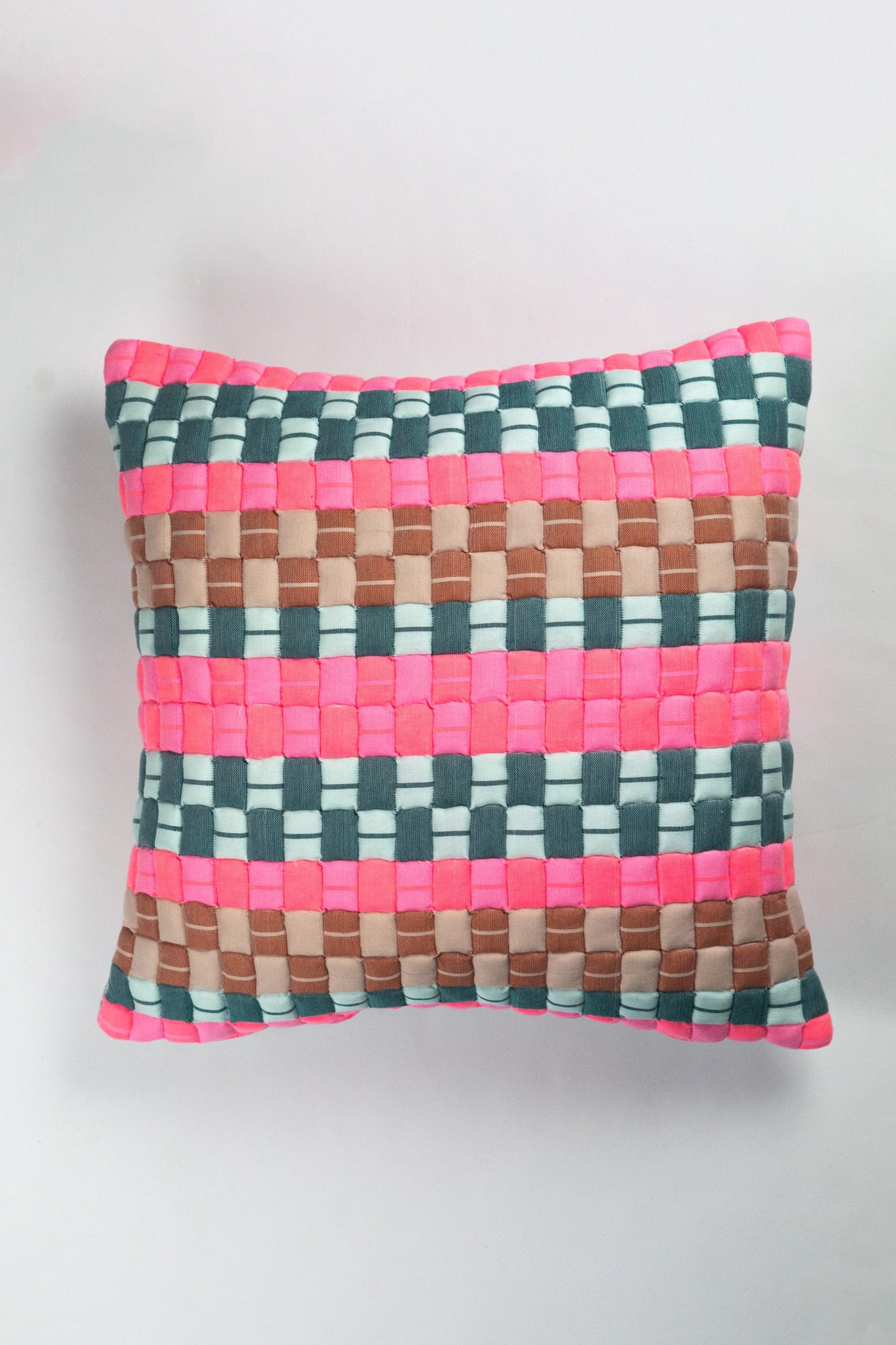 Backordered: Sujani Quilted Pillow — Multi