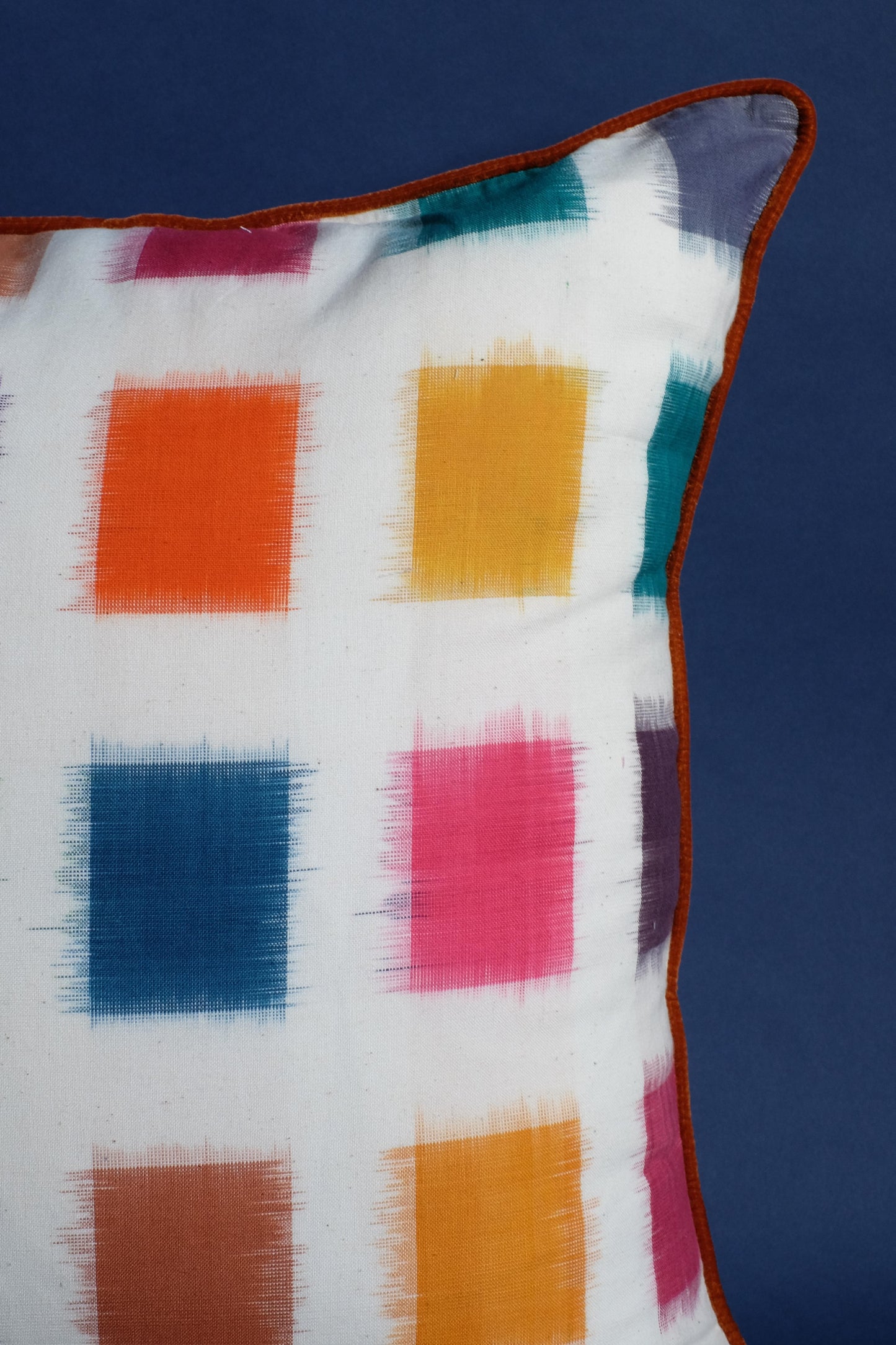 Technicolor Ikat Pillow