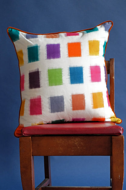 Technicolor Ikat Pillow