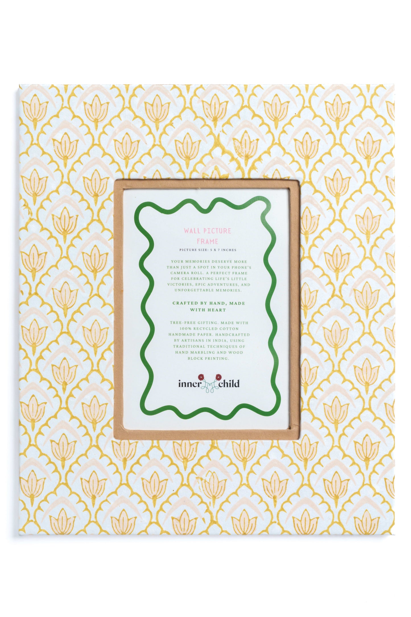 Large Wall Picture Frame in Desert Sand Tulip, 5x7