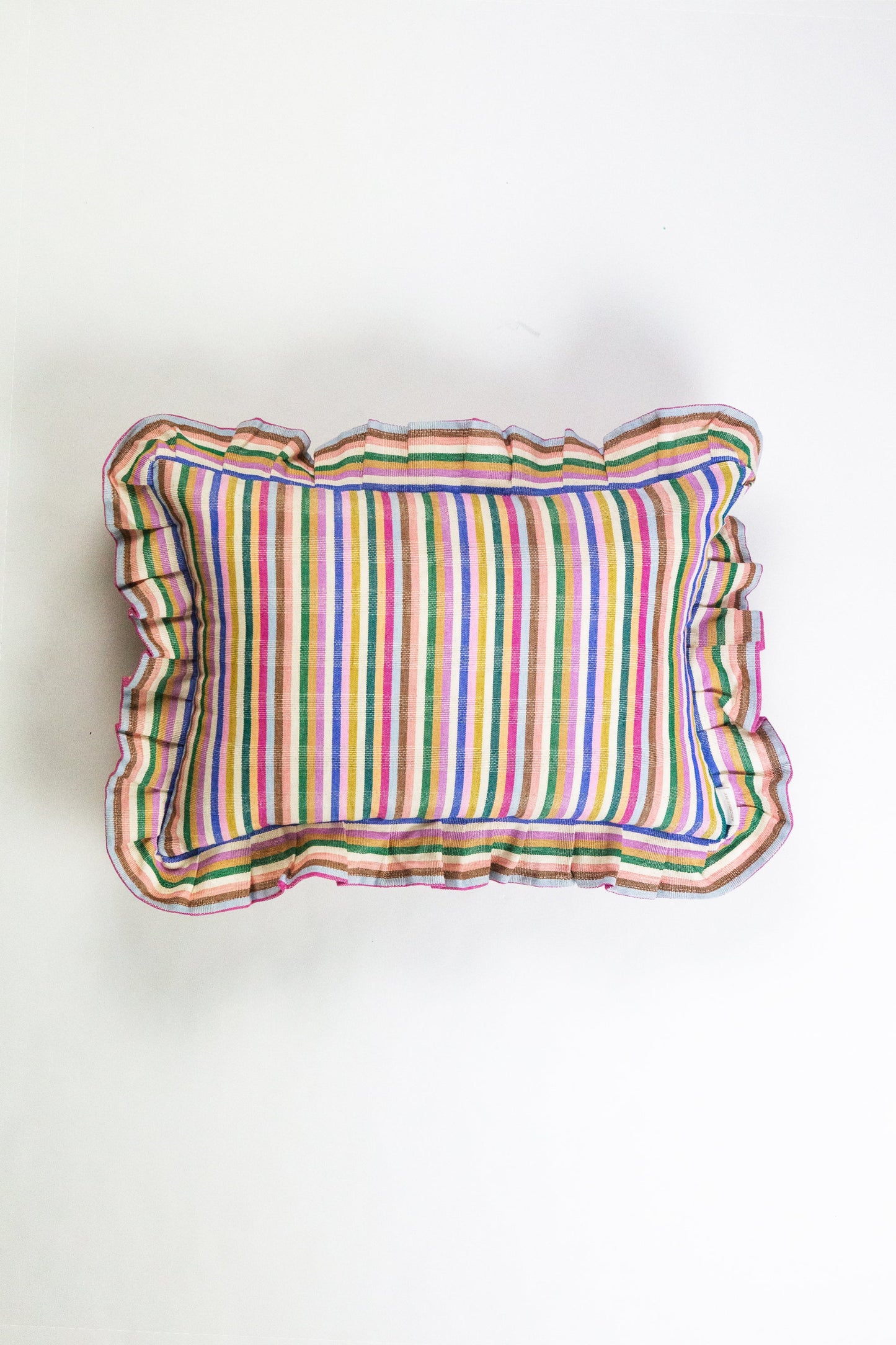 Valentina Rainbow Stripe Pillows