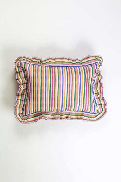 Valentina Rainbow Stripe Pillows