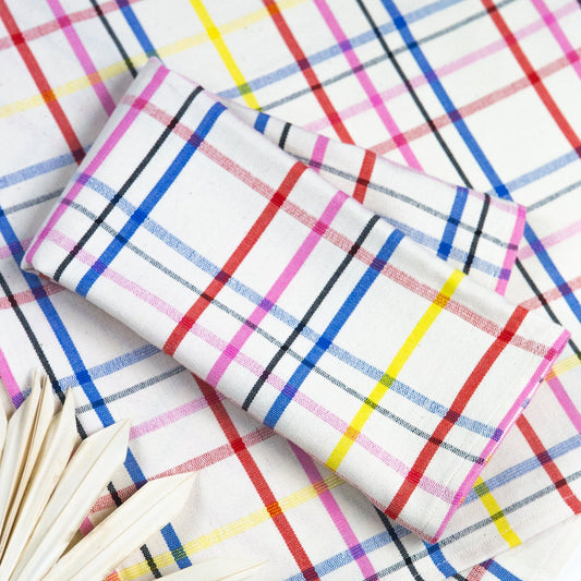 Vera Plaid Napkin Set