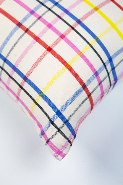 Vera Plaid Ruffle Pillows