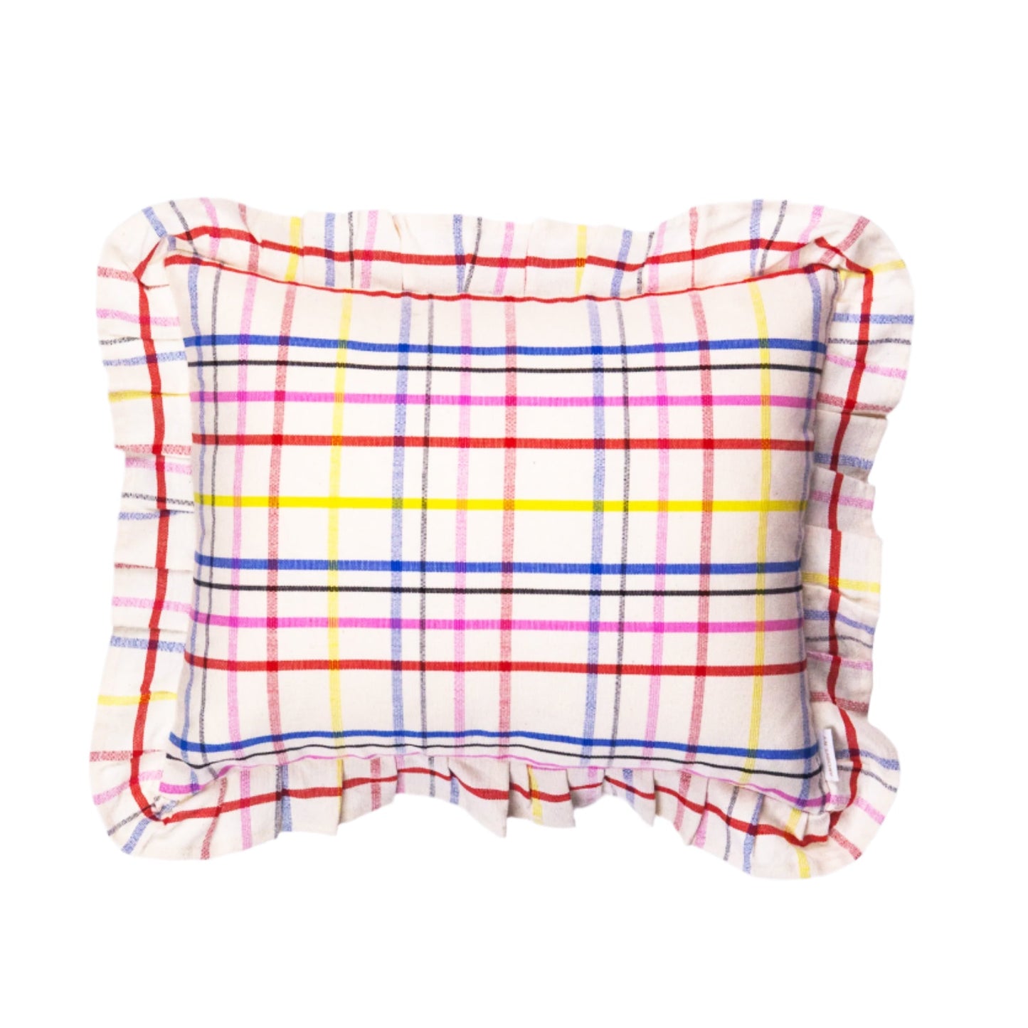 Vera Plaid Ruffle Pillows