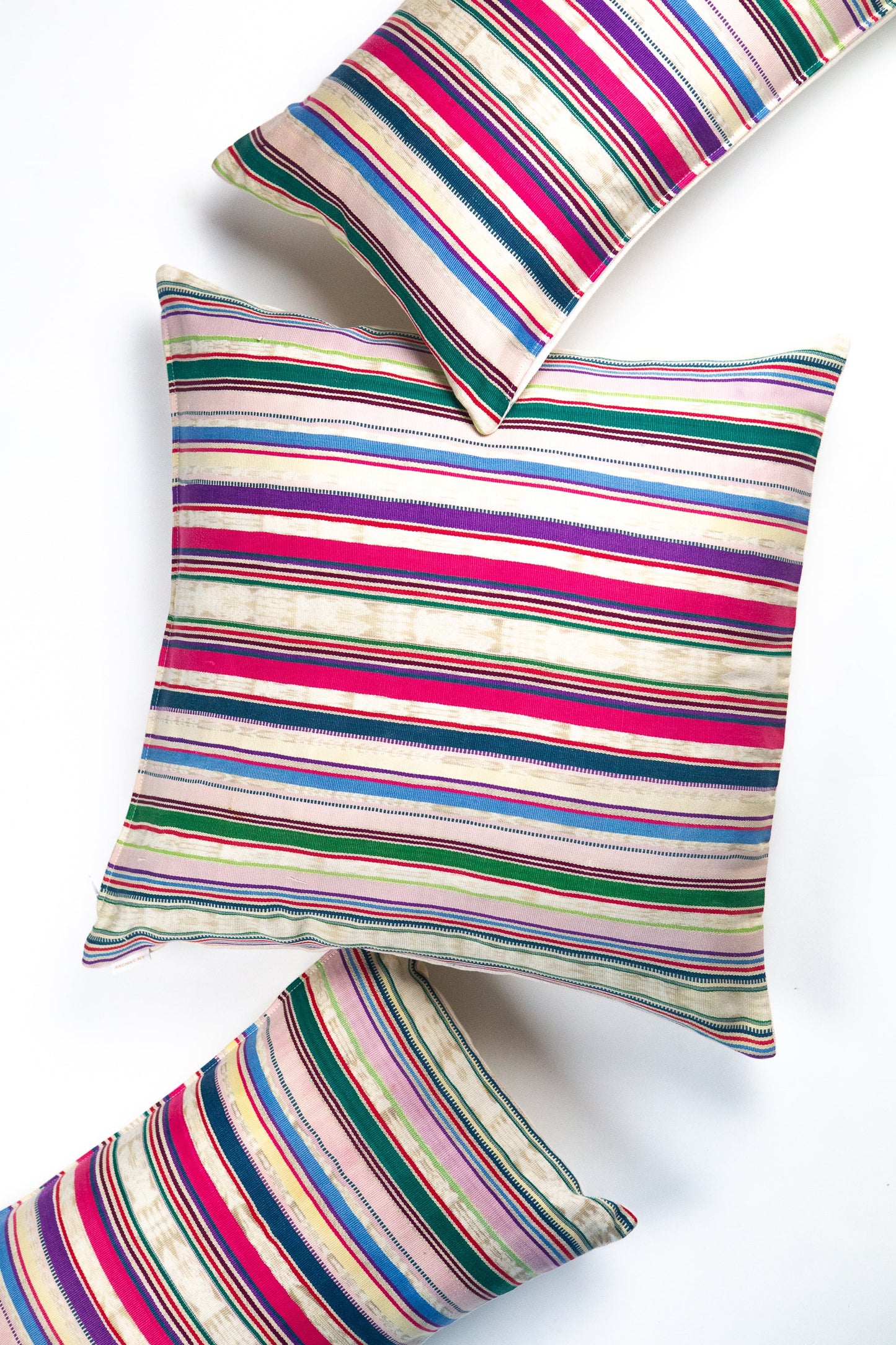 Vintage Luna Striped Pillow