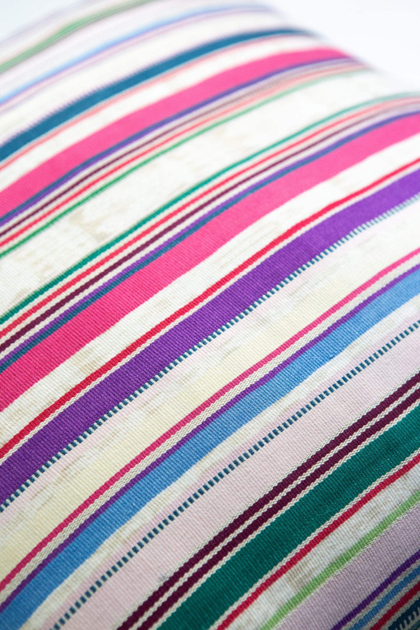 Vintage Luna Striped Pillow