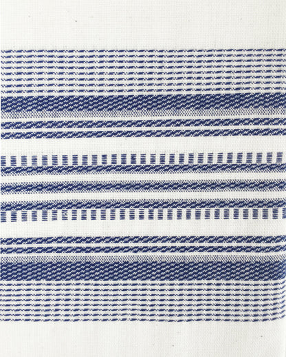 White & Blue Kitchen Towel