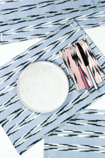 Xela Light Blue Jaspe Placemat