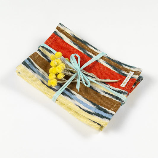 Xela Multi Jaspe Cocktail Napkins Set of 4