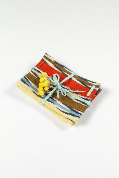 Xela Multi Jaspe Cocktail Napkins Set of 4