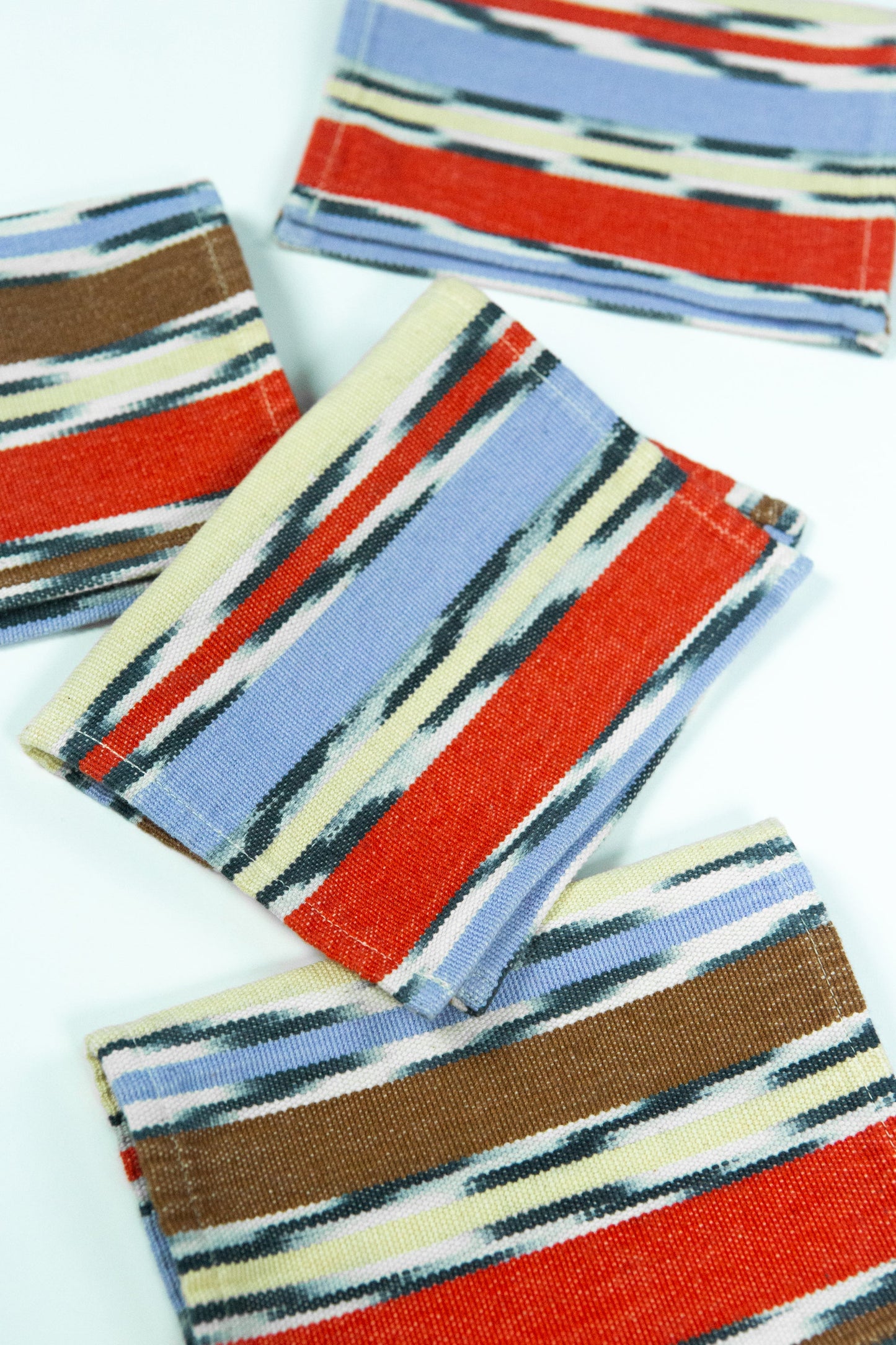 Xela Multi Jaspe Cocktail Napkins Set of 4