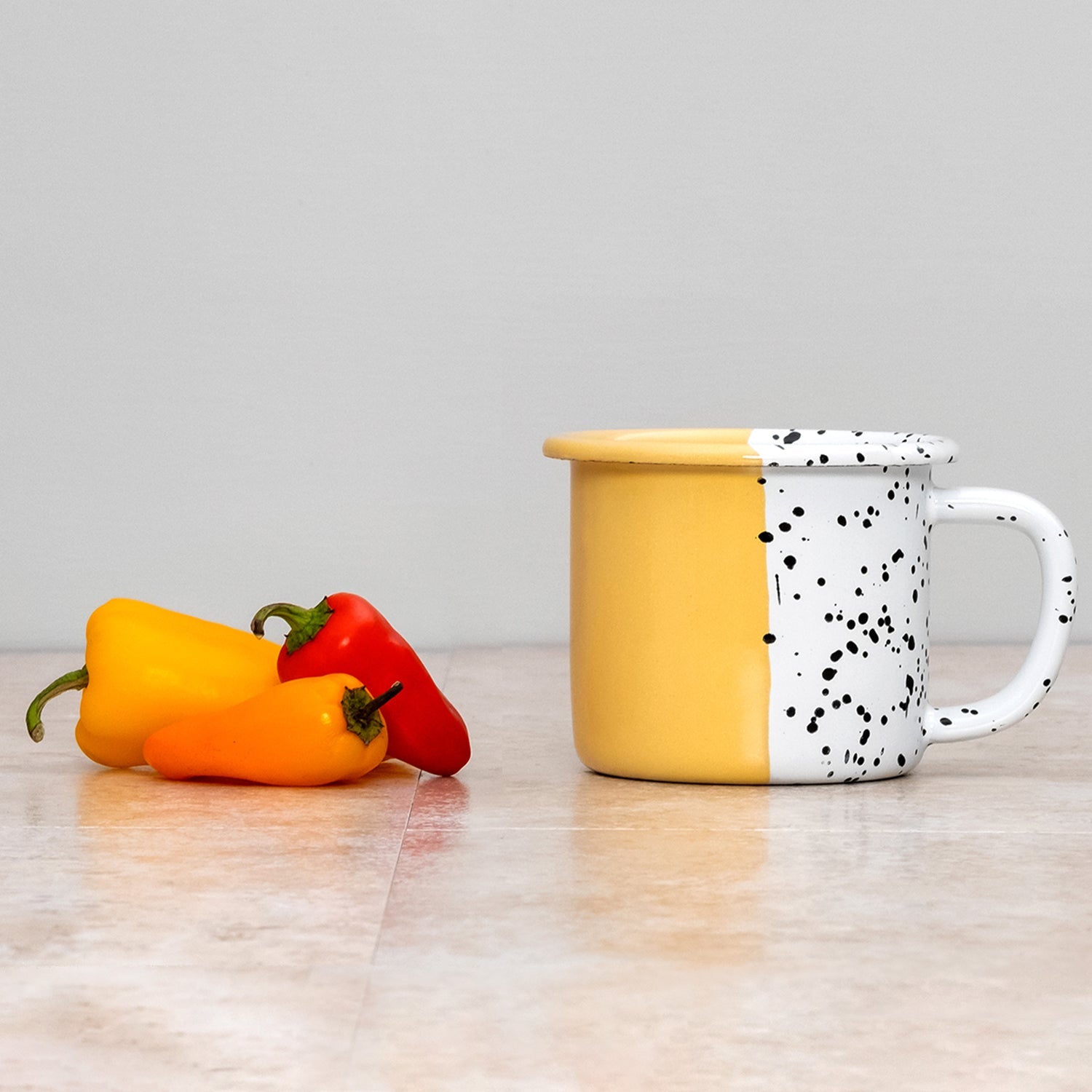 Kapka Mind-Pop Enamel Mug - Darling Spring