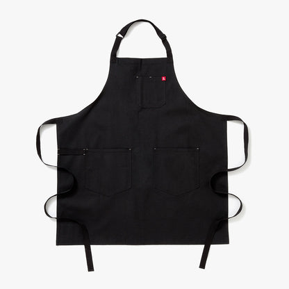 The Essential Apron - Caviar Black