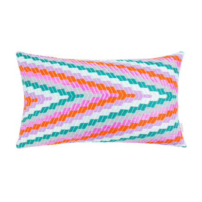 Almolonga Zig Zag Pillow - Orange Multi