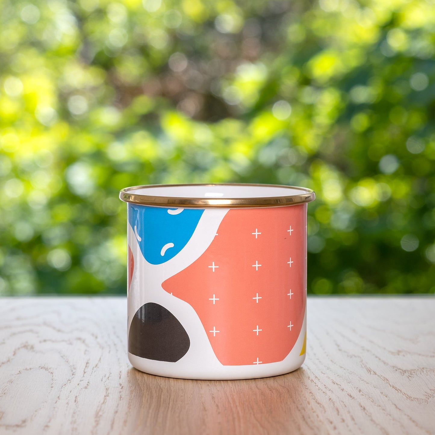 Flashback Large Enamel Mug