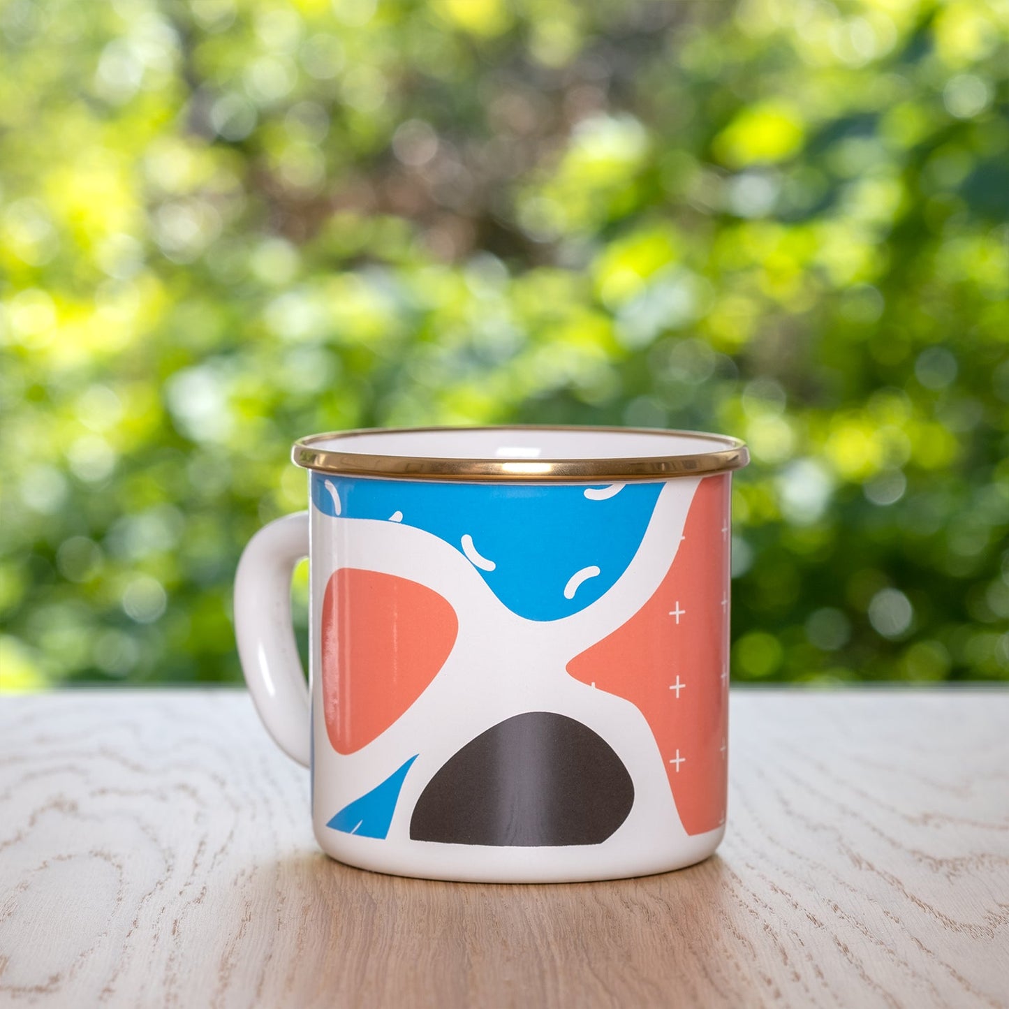 Flashback Large Enamel Mug