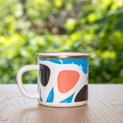 Flashback Large Enamel Mug