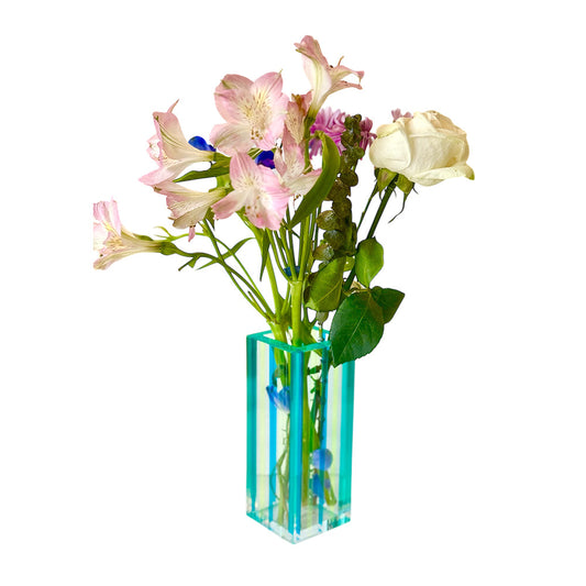 Canetti Colorful Bouquet Vase in Blue/Green
