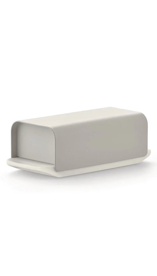 MATTINA BUTTER DISH - WARM GREY