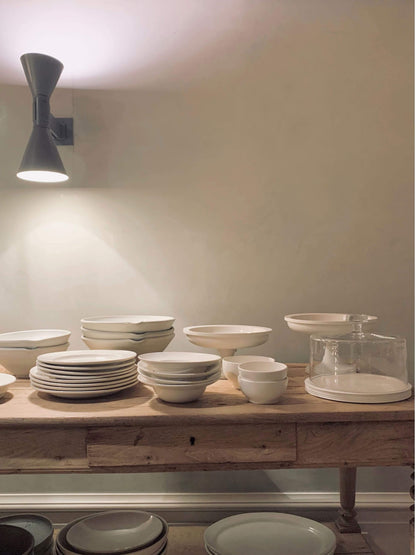 Classical Porcelain Simple Bowl by John Julian