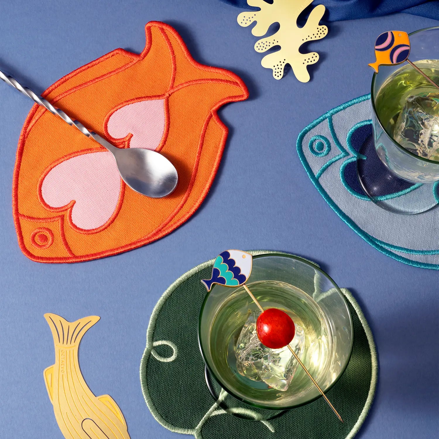 Octaevo Cocktail Coasters - Thumbnail 4