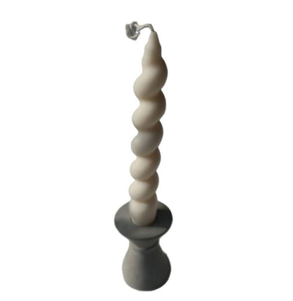 Twisted Taper Candles - set of 2