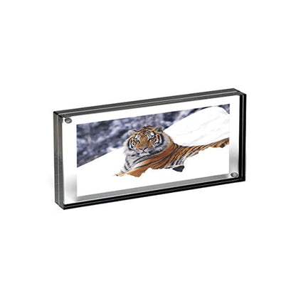 Color Edge Acrylic Magnet Frame in Graphite