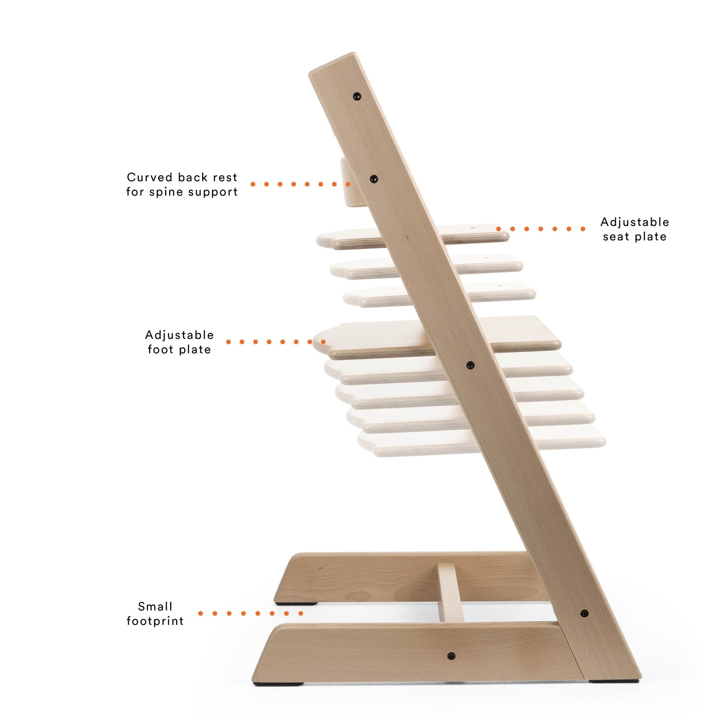 Tripp Trapp High Chair - White