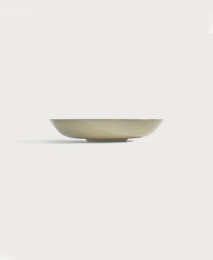 Small Shallow Serving Dish - Il Buco Vita / Color~Ocra
