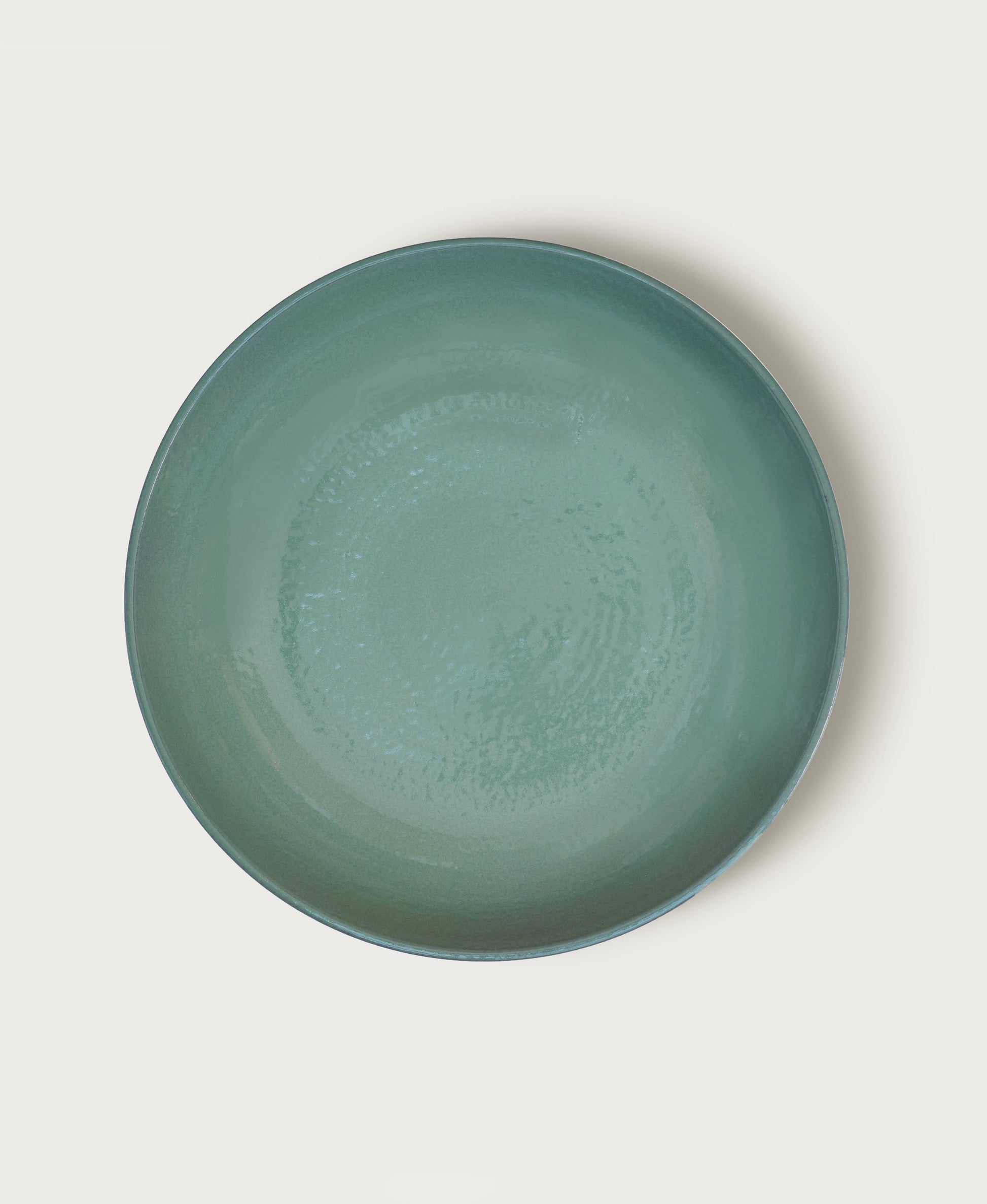 Large Shallow Serving Dish - Il Buco Vita / Color~Sage Green