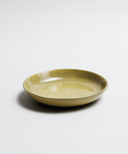 Large Shallow Serving Dish - Il Buco Vita / Color~Ocra