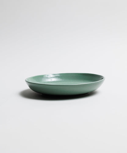 Large Shallow Serving Dish - Il Buco Vita / Color~Sage Green