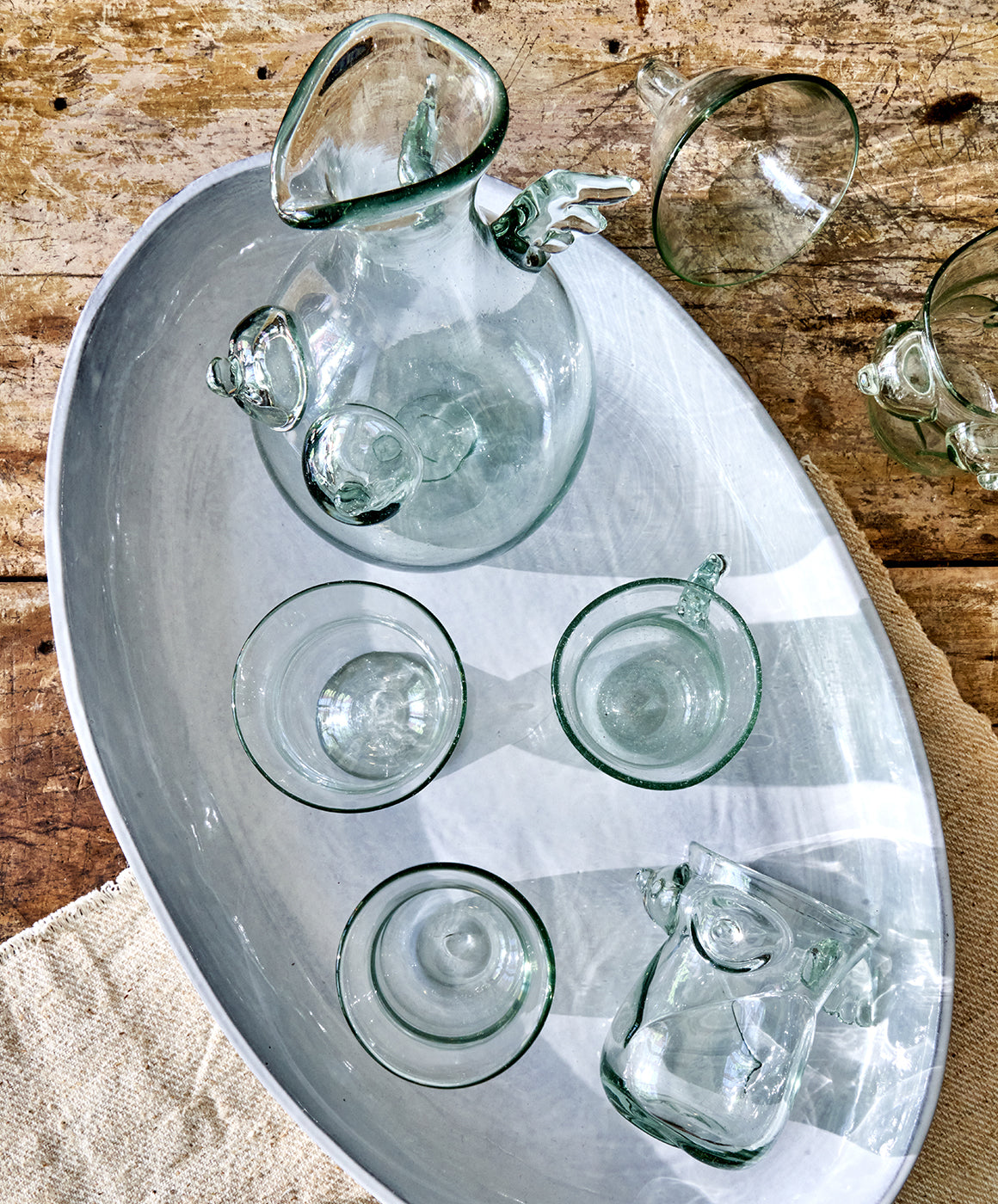The Goddess Set: Decanter and Glasses